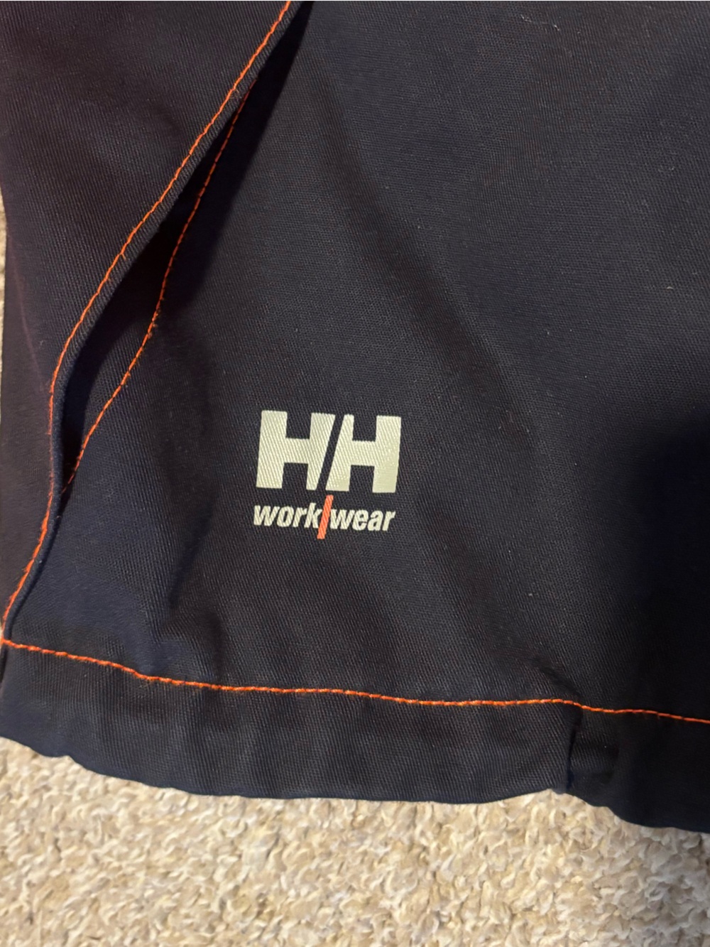 Helly Hansen Orange and Black High-Visibility Rain Jacket - Picture 4 of 12
